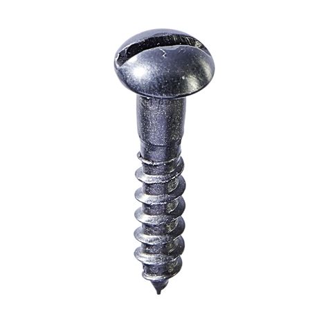round head slotted wood screws.